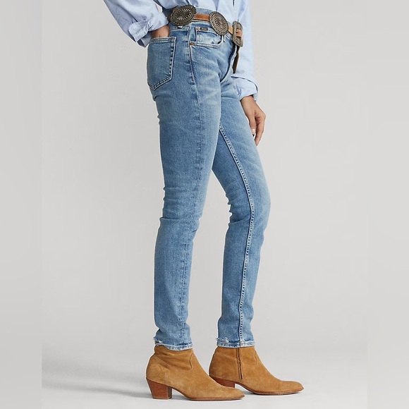 Polo Ralph Lauren The Tompkins Skinny Jean No. 25 NWOT - Picture 2 of 12